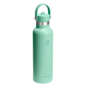 Hydro Flask Standard Mouth with Flex Straw Cap 21oz/621ml Mermaid Green