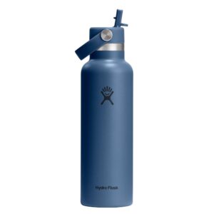 Hydro Flask Standard Mouth with Flex Straw Cap 21oz/621ml Harbour Blue
