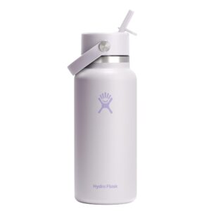 Hydro Flask Wide Mouth with Flex Straw Cap 32oz/946ml Cloud Pink