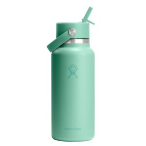 Hydro Flask Wide Mouth with Flex Straw Cap 32oz/946ml Mermaid Green
