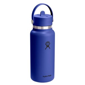 Hydro Flask Wide Mouth with Flex Straw Cap 32oz/946ml Capri Blue