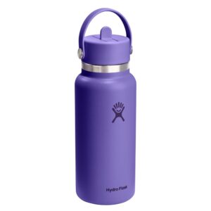 Hydro Flask Wide Mouth with Flex Straw Cap 32oz/946ml Utopia Purple